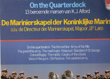 Marinierskapel -speelt Alford-On the Quarterdeck LP HaFaBRa  beschikbaar voor biedingen
