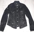 Zwart suéde damesjas (40), Maat 38/40 (M), Zwart, Ophalen of Verzenden, Jasje