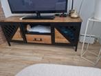 Nieuwe mango houte tafel en tv kast, Huis en Inrichting, Ophalen, Zo goed als nieuw, 25 tot 50 cm, Minder dan 100 cm
