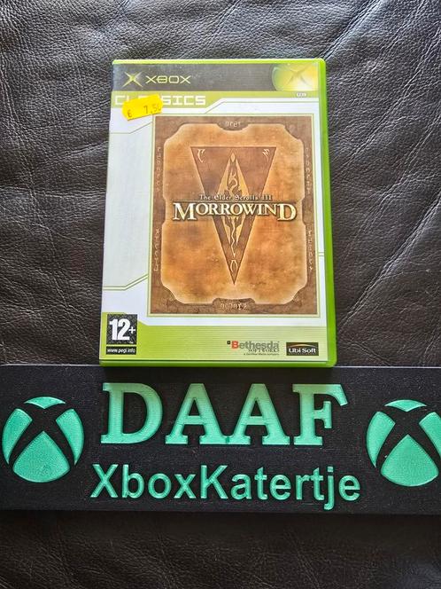 The elder scrolls III morrowind classics-xbox classic/360/X, Spelcomputers en Games, Games | Xbox Original, Gebruikt, 1 speler
