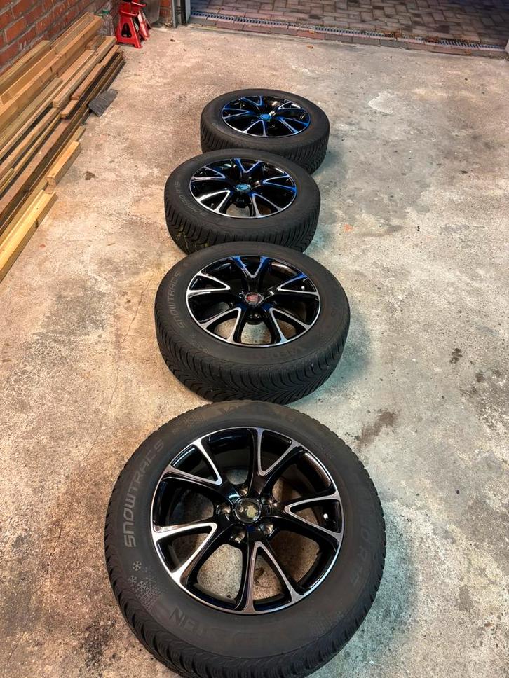 Ford Fiat banden op velgen 069, Auto-onderdelen, Banden en Velgen, Banden en Velgen, Winterbanden, Overige maten, Overige, Overige