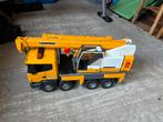 Bruder Liebherr kraamwagen (ophalen), Kinderen en Baby's, Speelgoed | Speelgoedvoertuigen, Ophalen, Gebruikt