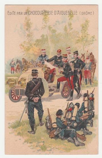 Militair.  Chocolaterie D'Aiguebelle. beschikbaar voor biedingen