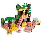 Hello Kitty Lego  safari boomhut 8655, Ophalen of Verzenden, Zo goed als nieuw, Complete set, Lego