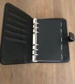 Zwart duurzaam kunstleder agenda omslag. Met tabbladen, Ophalen of Verzenden, Nieuw