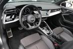 Audi A3 Limousine 35 TFSI S-Line S-tronic Pano Navi Led Keyl, 4 cilinders, 150 pk, 4 stoelen, Leder en Stof