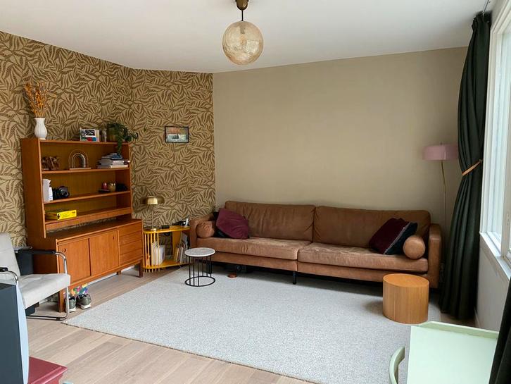 4-zitsbank eco-leer Sissy Boy, Huis en Inrichting, Banken | Bankstellen, Gebruikt, Rechte bank, Vierpersoons of meer, 250 tot 300 cm