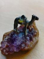 Amethist met dromedaris, Sieraden, Tassen en Uiterlijk, Edelstenen, Ophalen of Verzenden, Zo goed als nieuw