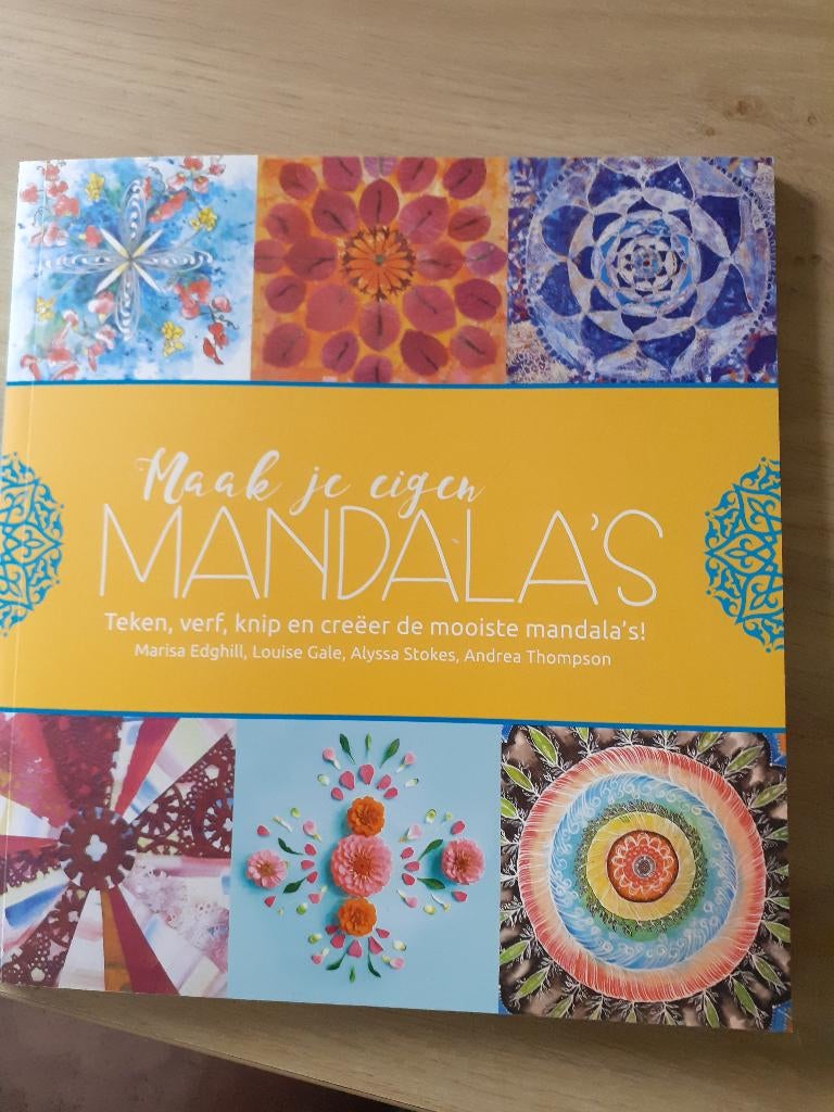 maak je eigen mandala's, Ophalen of Verzenden, Zo goed als nieuw, Tekenen en Schilderen