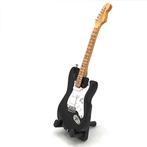 Eric Clapton zwart mini gitaat hout 15cm decoratie guitar