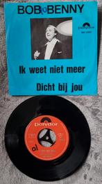 Bob Benny - Single - Ik weet niet meer / Dicht bij jou, Cd's en Dvd's, Gebruikt, 7 inch, Single, Ophalen of Verzenden