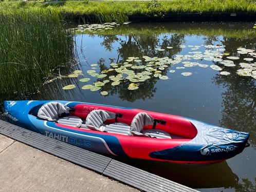 Sevylor Tahiti Plus opblaasbare kano 3pers., Watersport en Boten, Kano's, Zo goed als nieuw, Kajak, Drie personen of meer, Opblaasbaar