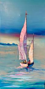 Alex L- Sailing- Handgeschilderd- Uniek, Ophalen of Verzenden