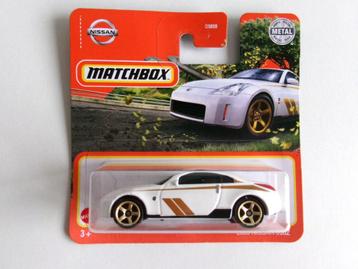 2003 Nissan 350Z wit 1:61 Matchbox (NIEUW) beschikbaar voor biedingen