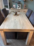 Eethoek, Huis en Inrichting, Tafels | Eettafels, Ophalen, Gebruikt, 50 tot 100 cm, 150 tot 200 cm