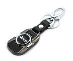 Jeep Sleutelhanger | Leer, Metaal | Karabijnsluiting | Jeep, Ophalen of Verzenden, Nieuw, Merk