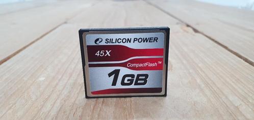 Geheugenkaart - CF / Compact Flash - Silicon Power - 1GB, Audio, Tv en Foto, Fotografie | Geheugenkaarten, Compact Flash (CF)