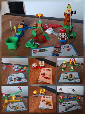 7 sets supermario lego, inclusief startset beschikbaar voor biedingen