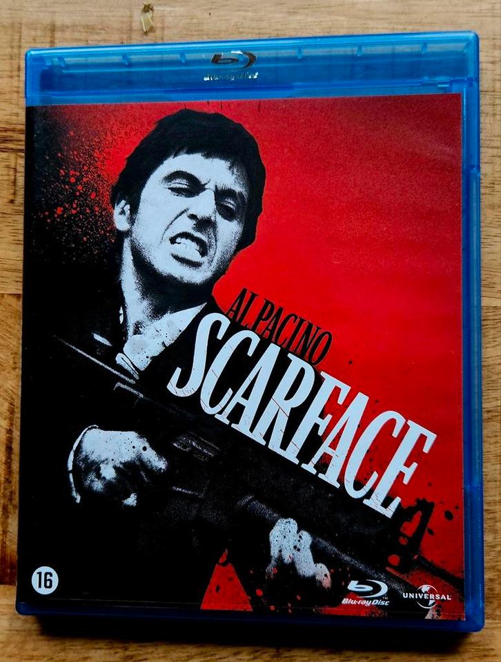 Scarface Blu-ray - Actie Klassieker!, Cd's en Dvd's, Blu-ray, Zo goed als nieuw, Actie, Ophalen of Verzenden