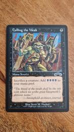 MTG Culling the Weak - Exodus, Hobby en Vrije tijd, Verzamelkaartspellen | Magic the Gathering, Ophalen of Verzenden, Gebruikt