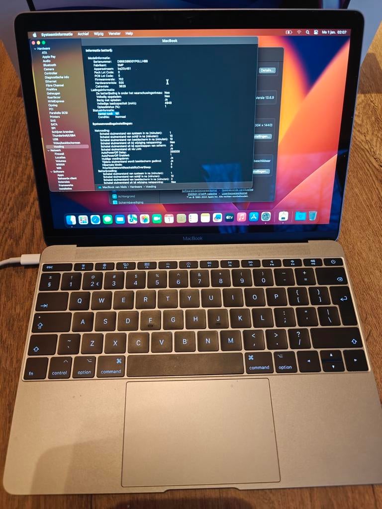 MacBook 12-inch - Ideaal voor studie en reizen!, Computers en Software, Apple Macbooks, Gebruikt, MacBook, 12 inch, Minder dan 2 Ghz