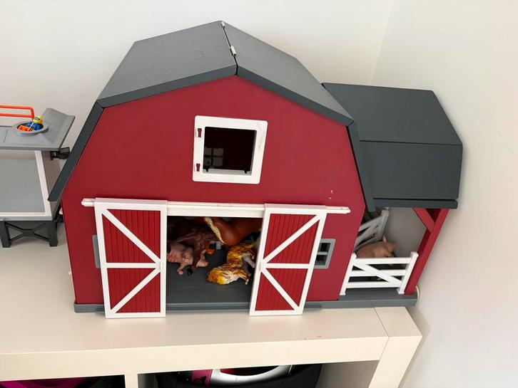 Boerderij met dieren, Kinderen en Baby's, Speelgoed | Overig, Zo goed als nieuw, Jongen of Meisje, Ophalen of Verzenden