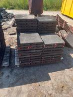 Rubbertegels 50*50*6,5 cm, Ophalen, Beton, 10 m² of meer, Terrastegels
