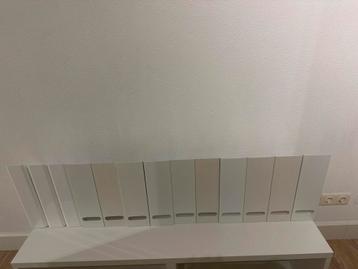 10 boekhouders wit van de Ikea, metaal beschikbaar voor biedingen