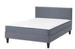 IKEA Säbövik boxspring -Bed and mattress (good condition), Ophalen of Verzenden, Zo goed als nieuw, Tweepersoons