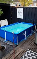 Intex zwembad met filterpomp 150 x 220, Minder dan 200 cm, 200 tot 400 cm, Gebruikt, Rechthoekig