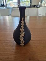 Wedgewood Jasperware donker blauwe knopvaas, Ophalen of Verzenden
