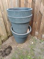 Bloembakken, Tuin en Terras, Minder dan 30 cm, Minder dan 60 cm, Rond, Ophalen of Verzenden