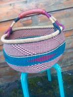 Bolgatanga mand Ghana rond uniek afgeprijsd nu €30.00, Ophalen of Verzenden, Nieuw, Rond, Overige materialen