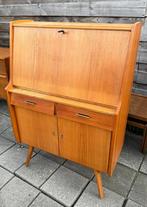 Vintage mid century jaren ‘60 secretaire, Huis en Inrichting, Kasten | Secretaires, Ophalen, Gebruikt, Vintage mid century