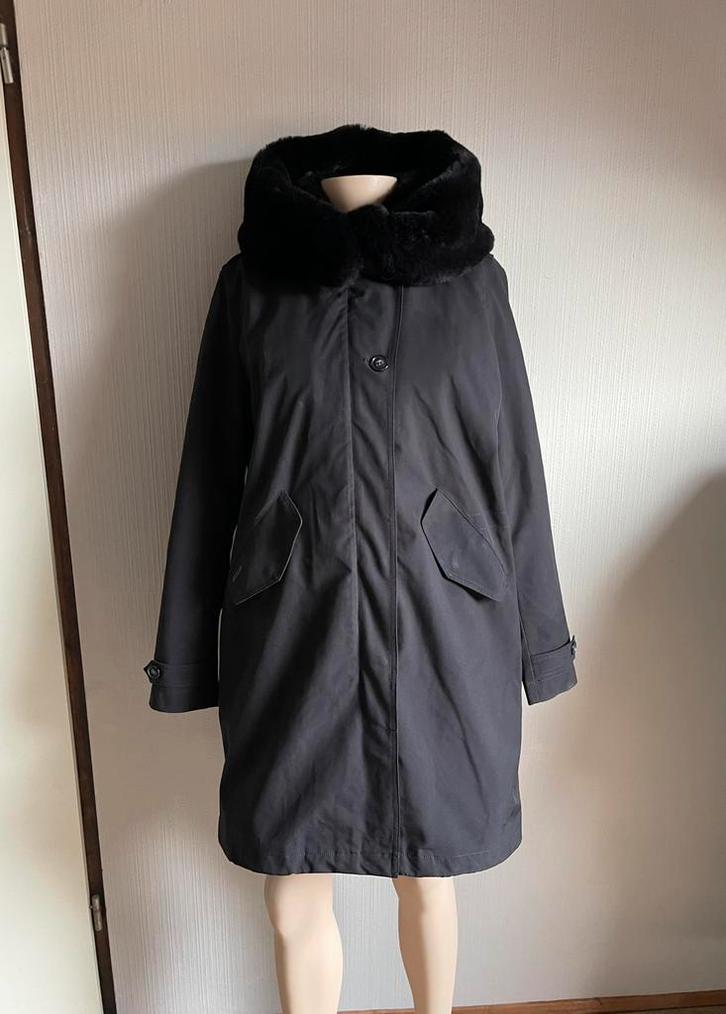 Airforce Teddy winterjas maat S, Kleding | Dames, Jassen | Winter, Zo goed als nieuw, Maat 36 (S), Zwart, Ophalen of Verzenden