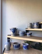 Collectie Lebon Keulse bloempotten oud uniek voorraad keuken, Rond, Binnen, Ophalen of Verzenden, Zo goed als nieuw