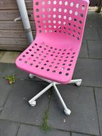 Opvallende Roze IKEA Bureaustoel (Model Snille), Huis en Inrichting, Bureaustoelen, Ophalen of Verzenden, Zo goed als nieuw