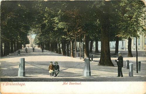(386-214-015) Den Haag Het Voorhout, Verzamelen, Ansichtkaarten | Nederland, Zuid-Holland, Verzenden