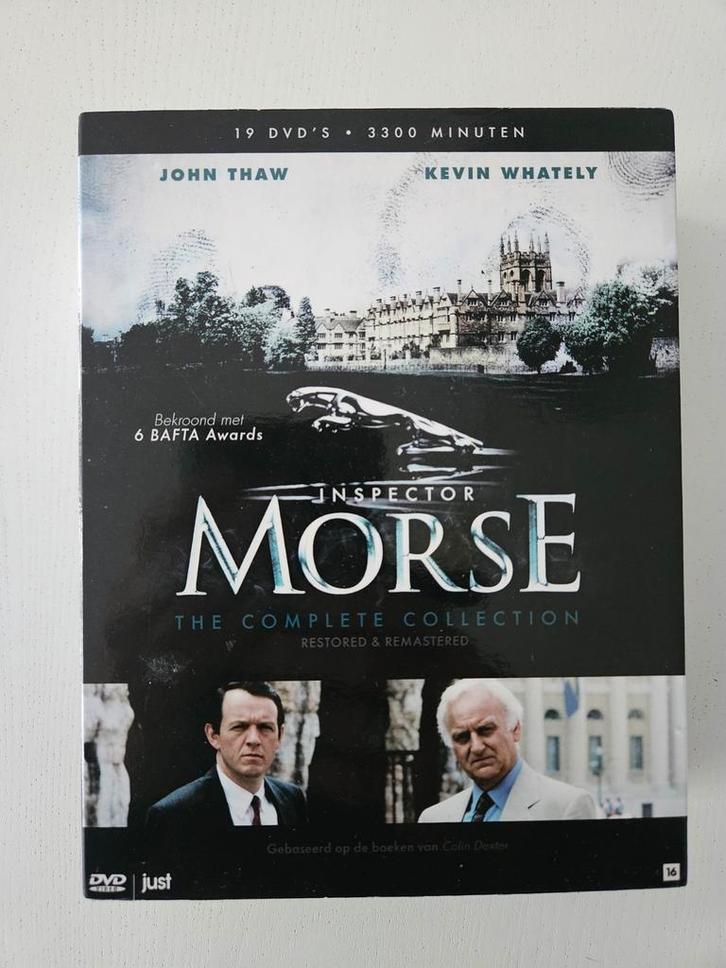 Inspector Morse - Complete Collectie (min twee!), Cd's en Dvd's, Dvd's | Tv en Series, Gebruikt, Thriller, Boxset, Vanaf 12 jaar