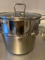 Stoompan vivo zgan, Huis en Inrichting, Keuken | Potten en Pannen, Ophalen of Verzenden, Zo goed als nieuw, Rvs