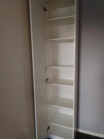 Kledingkast - opbergkast wit ikea 236 hoog beschikbaar voor biedingen