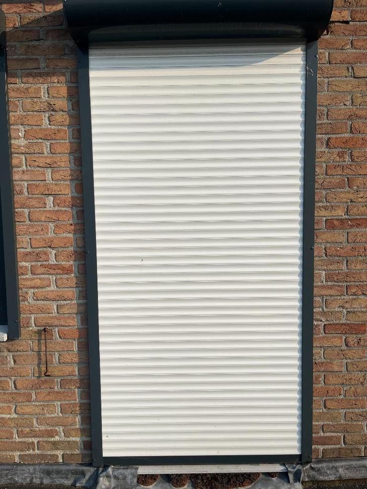Rolluik, Doe-het-zelf en Verbouw, Rolluiken, Gebruikt, 200 cm of meer, 100 tot 150 cm, Wit, Ophalen