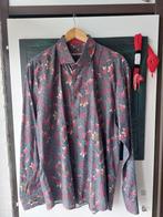Mike Turnham overhemd met bloemenprint xxl, Ophalen of Verzenden, Overige halswijdtes, Gedragen, Onbekend