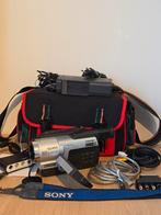 Sony Digital8 Handycam DCR-TRV130E vintage videocamera, Audio, Tv en Foto, Videocamera's Analoog, Ophalen of Verzenden, Hi 8, Camera