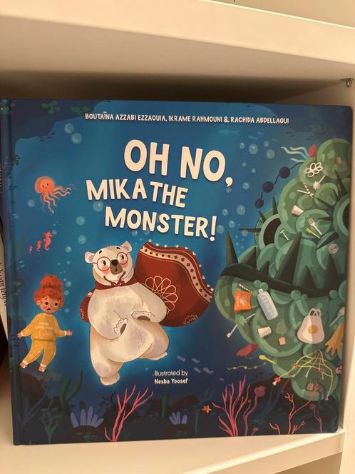 Oh No, Mika the Monster! - engels, Boeken, Kinderboeken | Baby's en Peuters, Gelezen, 2 tot 3 jaar, Ophalen of Verzenden