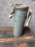 Vintage Gasmasker Filterbus, Verzamelen, Militaria | Algemeen, Ophalen of Verzenden, Overige soorten, Nederland, Overige typen