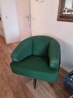 Mooie groene fauteuil, Gebruikt, Stof, Ophalen
