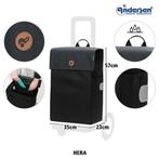 Andersen boodschappen trolley royal zwart, Sieraden, Tassen en Uiterlijk, Tassen | Reistassen en Weekendtassen, Ophalen, Gebruikt