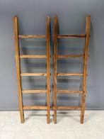 2 Decoratieve teakhouten ladders, Huis en Inrichting, Ophalen, Nieuw