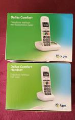 KPN Dallas comfort, draadloze telefoon set., Telecommunicatie, Vaste telefoons | Handsets en Draadloos, Ophalen of Verzenden, Zo goed als nieuw